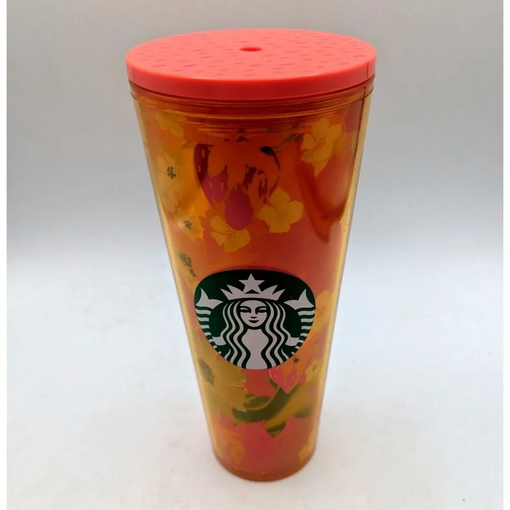 Starbucks Venti Tumbler Strawberry 🍓 Field Tumbler Summer 2022 Cup 24 oz